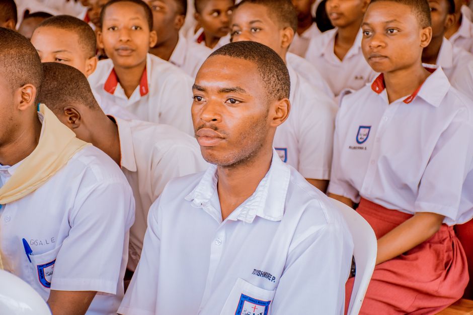 Students in uniforms